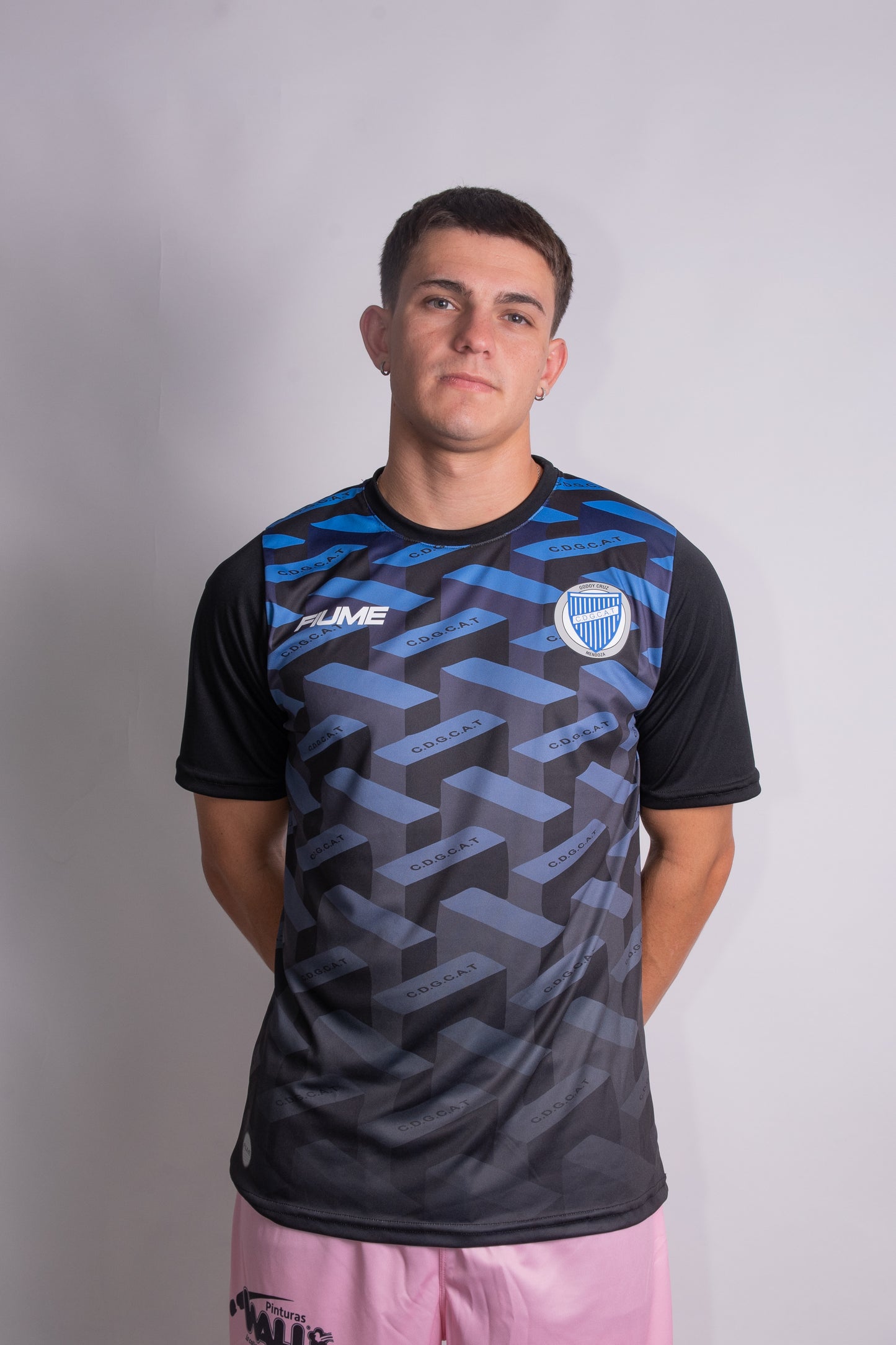 REMERA PRE MATCH GODOY CRUZ T. 2025