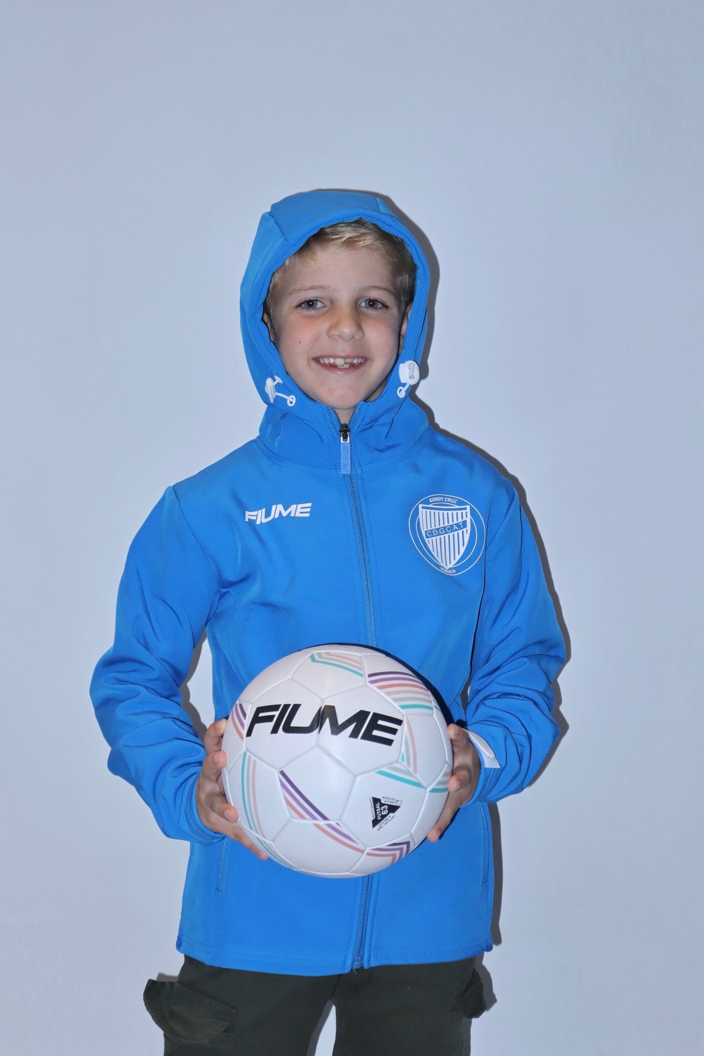 CAMPERA SOFTSHELL KIDS COMPETITION IMPORTADA GODOY CRUZ T. 2025