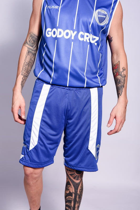 SHORT BASQUET OFICIAL F* GODOY CRUZ T. 2024