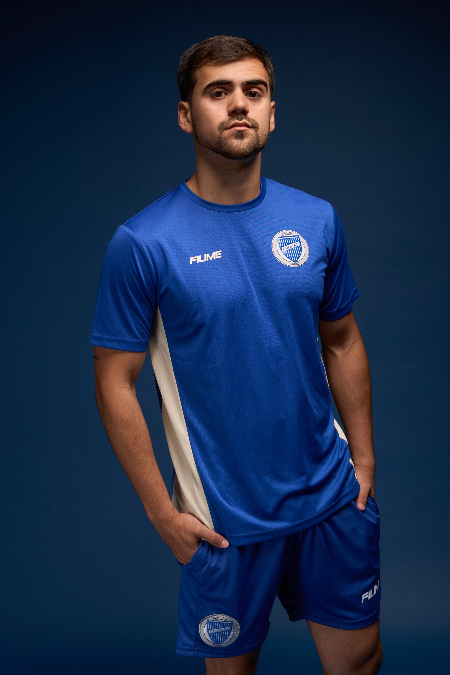 REMERA ENTRENAMIENTO M/C F* GODOY CRUZ T. 2026