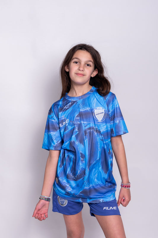 REMERA PREMATCH KIDS F* GODOY CRUZ T. 2024